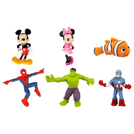 Disney And Marvel Disney and Marvel Stretchable Characters Assorted 1 pc 6900